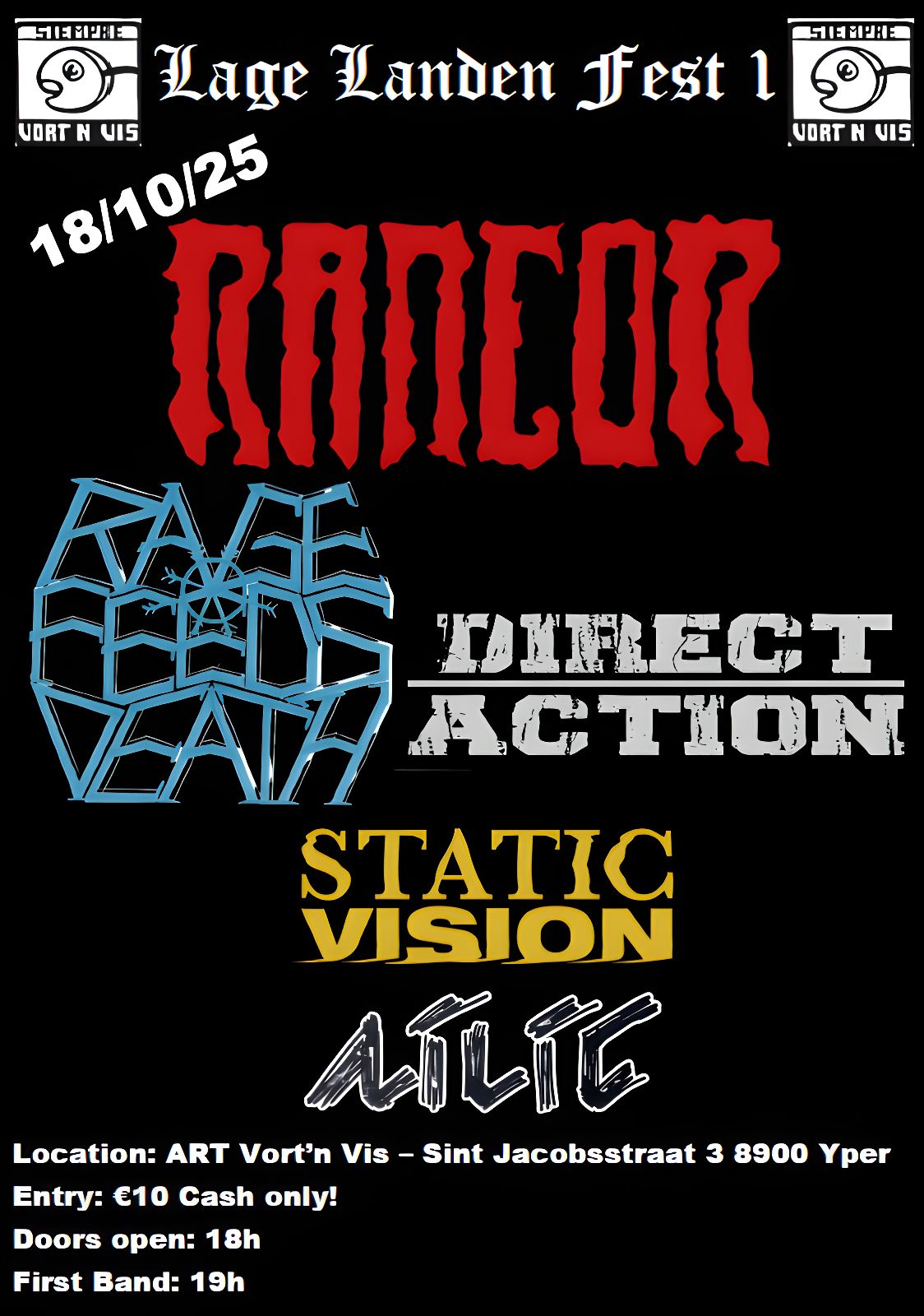 Lage Landen Fest 1 Flyer